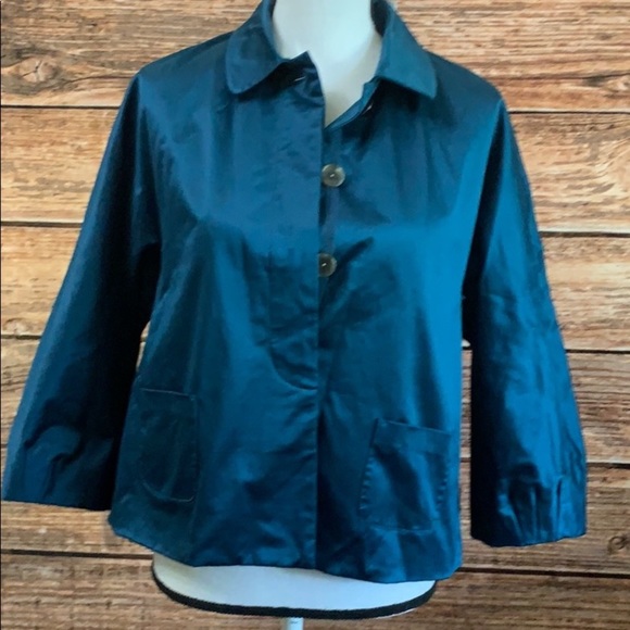 J. Jill Jackets & Blazers - J. Jill Lagenlook Cropped Opera Jacket